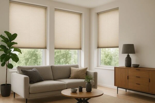 Luxury honey comb blinds in Calicut for premium interiors
